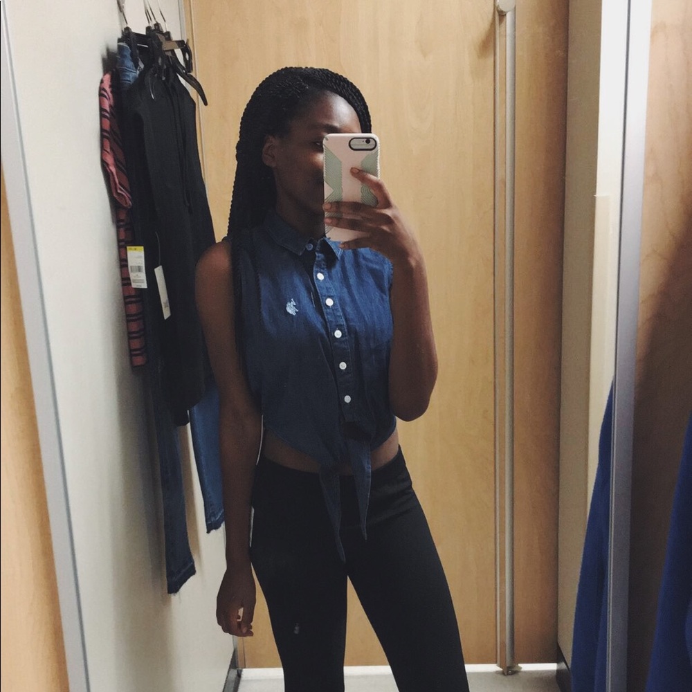 U.S. Polo Assn Cropped Tank